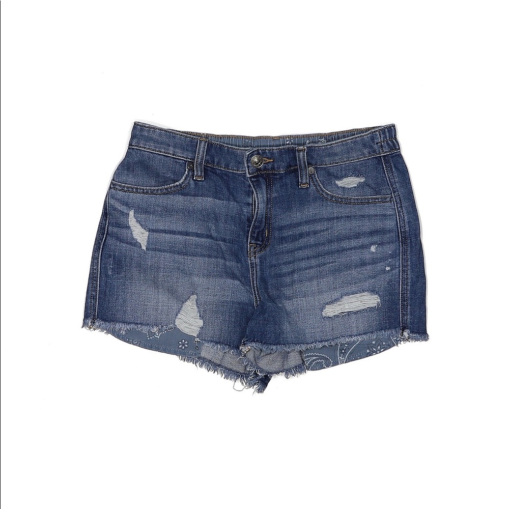 NWT Aerie medium wash stretchy denim shorts